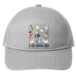 In My Spooky Era Music Lover Cute Ghost Halloween Costume 7-Panel Snapback Hat