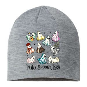 In My Spooky Era Music Lover Cute Ghost Halloween Costume Sustainable Beanie