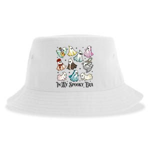 In My Spooky Era Music Lover Cute Ghost Halloween Costume Sustainable Bucket Hat