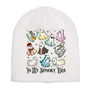 In My Spooky Era Music Lover Cute Ghost Halloween Costume Short Acrylic Beanie