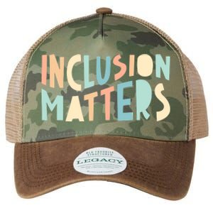 Inclusion Matters Special Education Autism Awareness Teacher Legacy Tie Dye Trucker Hat