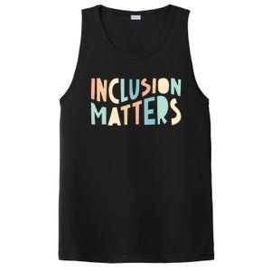 Inclusion Matters Special Education Autism Awareness Teacher PosiCharge Competitor Tank