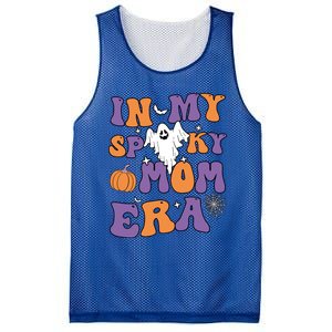 In My Spooky Mom Era Funny Halloween Groovy Meaningful Gift Mesh Reversible Basketball Jersey Tank