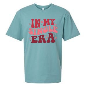 In My Single Era Valentine Day Couple Lover Sueded Cloud Jersey T-Shirt