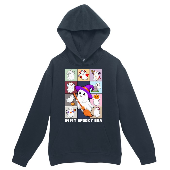 In My Spooky Era Groovy Hippie Halloween Ghost Urban Pullover Hoodie