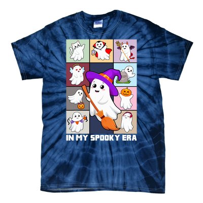 In My Spooky Era Groovy Hippie Halloween Ghost Tie-Dye T-Shirt