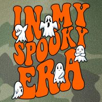 In My Spooky Era Halloween Groovy Legacy Tie Dye Trucker Hat