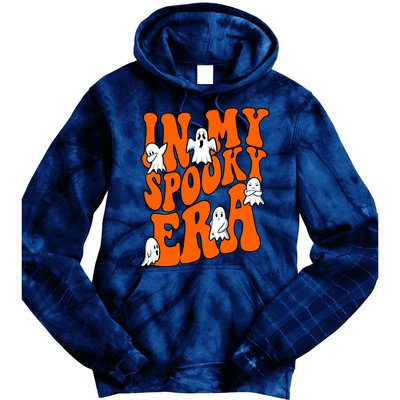 In My Spooky Era Halloween Groovy Tie Dye Hoodie