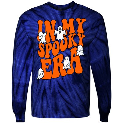 In My Spooky Era Halloween Groovy Tie-Dye Long Sleeve Shirt