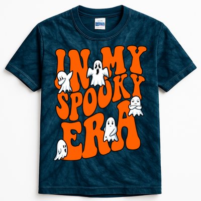 In My Spooky Era Halloween Groovy Kids Tie-Dye T-Shirt