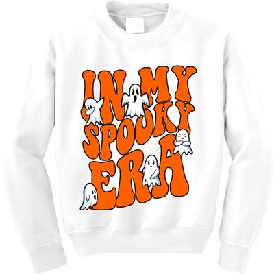 In My Spooky Era Halloween Groovy Kids Sweatshirt