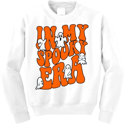 In My Spooky Era Halloween Groovy Kids Sweatshirt