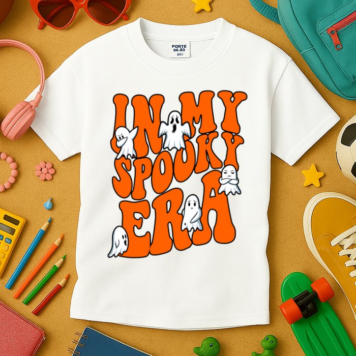 In My Spooky Era Halloween Groovy Kids T-Shirt