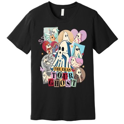 In My Spooky Era Groovy Hippie Halloween Ghost Premium T-Shirt