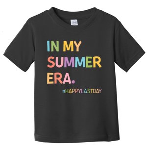 In My Summer Era Summer Break End Of School Year Teacher Toddler T-Shirt