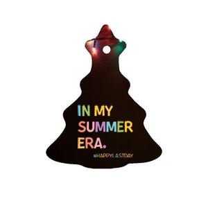 In My Summer Era Summer Break End Of School Year Teacher Ceramic Tree Ornament