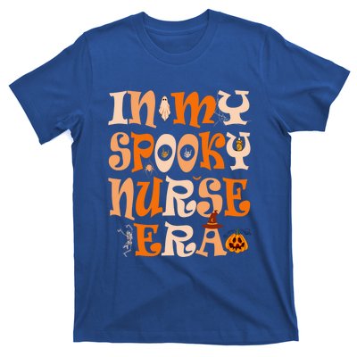 In My Spooky Nurse Era Ghost Halloween Witch Spooky Nurse Cool Gift T-Shirt