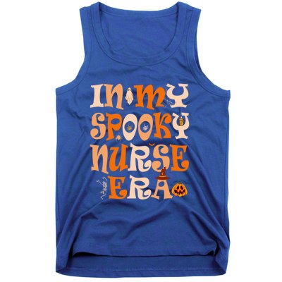 In My Spooky Nurse Era Ghost Halloween Witch Spooky Nurse Cool Gift Tank Top