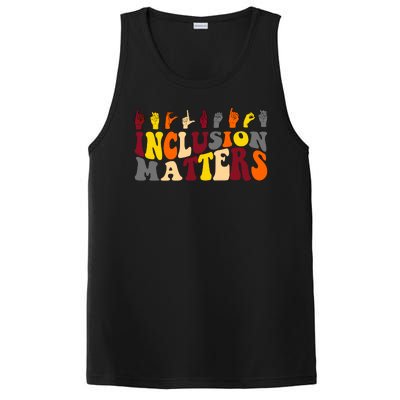 Inclusion Matters Sign Language PosiCharge Competitor Tank