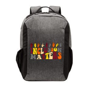 Inclusion Matters Sign Language Vector Backpack