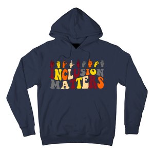 Inclusion Matters Sign Language Hoodie