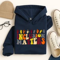Inclusion Matters Sign Language Hoodie