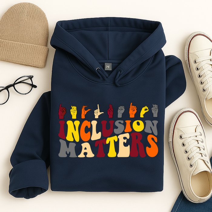 Inclusion Matters Sign Language Hoodie