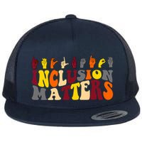 Inclusion Matters Sign Language Flatbill Hat