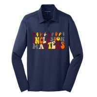 Inclusion Matters Sign Language Silk Touch Performance Long Sleeve Polo