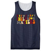 Inclusion Matters Sign Language Mesh Reversible Basketball Jersey Tank