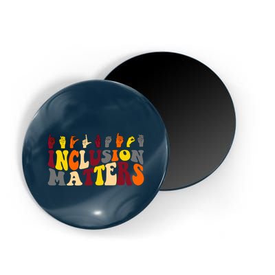 Inclusion Matters Sign Language Magnet