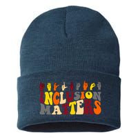 Inclusion Matters Sign Language Sustainable Knit Beanie
