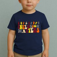 Inclusion Matters Sign Language Toddler T-Shirt