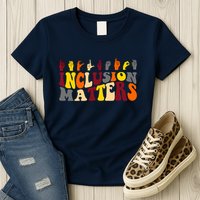 Inclusion Matters Sign Language Womens T-Shirt