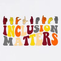 Inclusion Matters Sign Language Garment-Dyed Sweatshirt