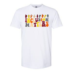 Inclusion Matters Sign Language Softstyle CVC T-Shirt