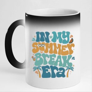 In My Summer Break Era 11oz Black Color Changing Mug