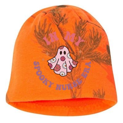 In My Spooky Nurse Era Halloween Groovy Witchy Spooky Nurse Cool Gift Kati - Camo Knit Beanie