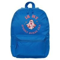 In My Spooky Nurse Era Halloween Groovy Witchy Spooky Nurse Cool Gift 16 in Basic Backpack