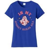 In My Spooky Nurse Era Halloween Groovy Witchy Spooky Nurse Cool Gift Women's T-Shirt