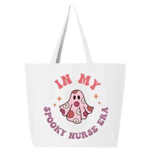 In My Spooky Nurse Era Halloween Groovy Witchy Spooky Nurse Cool Gift 25L Jumbo Tote