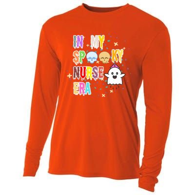 In My Spooky Nurse Era Halloween Gift Cooling Performance Long Sleeve Crew