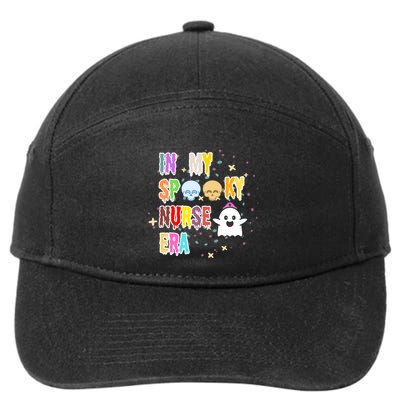In My Spooky Nurse Era Halloween Gift 7-Panel Snapback Hat