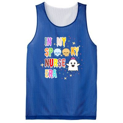 In My Spooky Nurse Era Halloween Gift Mesh Reversible Basketball Jersey Tank