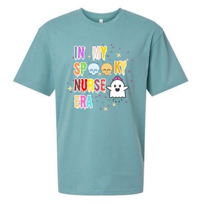 In My Spooky Nurse Era Halloween Gift Sueded Cloud Jersey T-Shirt