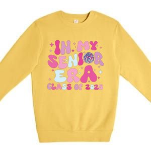 In My Senior Era Class Of 2025 Senior 2025 Premium Crewneck Sweatshirt