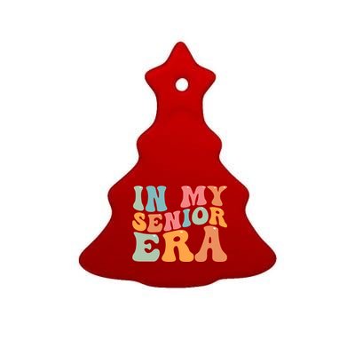 In My Senior Era School Graduation Ceramic Tree Ornament