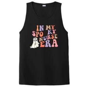 In My Spooky Nurse Era Nicu Nurse Crew Retro Halloween Gift PosiCharge Competitor Tank