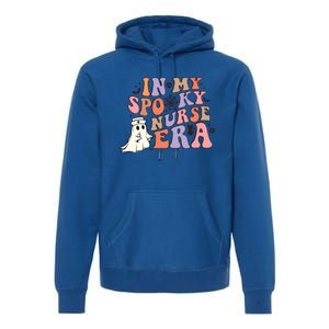 In My Spooky Nurse Era Nicu Nurse Crew Retro Halloween Gift Premium Hoodie