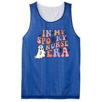 In My Spooky Nurse Era Nicu Nurse Crew Retro Halloween Gift Mesh Reversible Basketball Jersey Tank